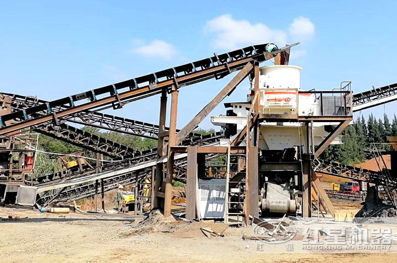 制砂機成品粒型好，成品多用于建筑工程，道路基建